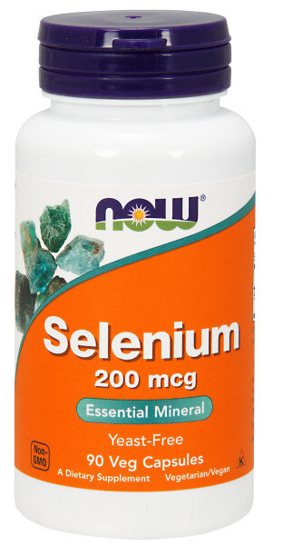 NOW Selenium 200 mcg 90 caps