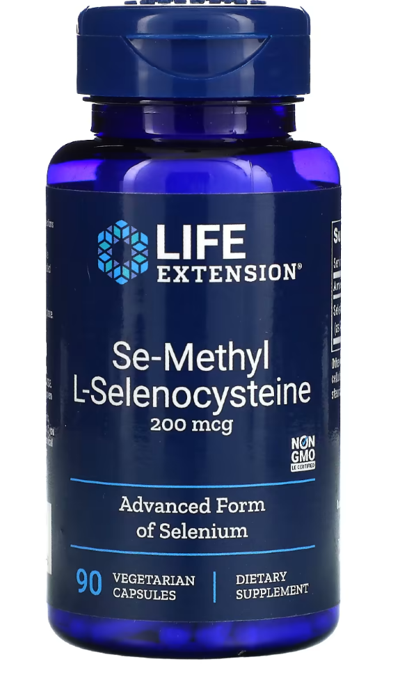 Life Extension Se-Methyl L-Selenocysteine 200 mcg 90 caps