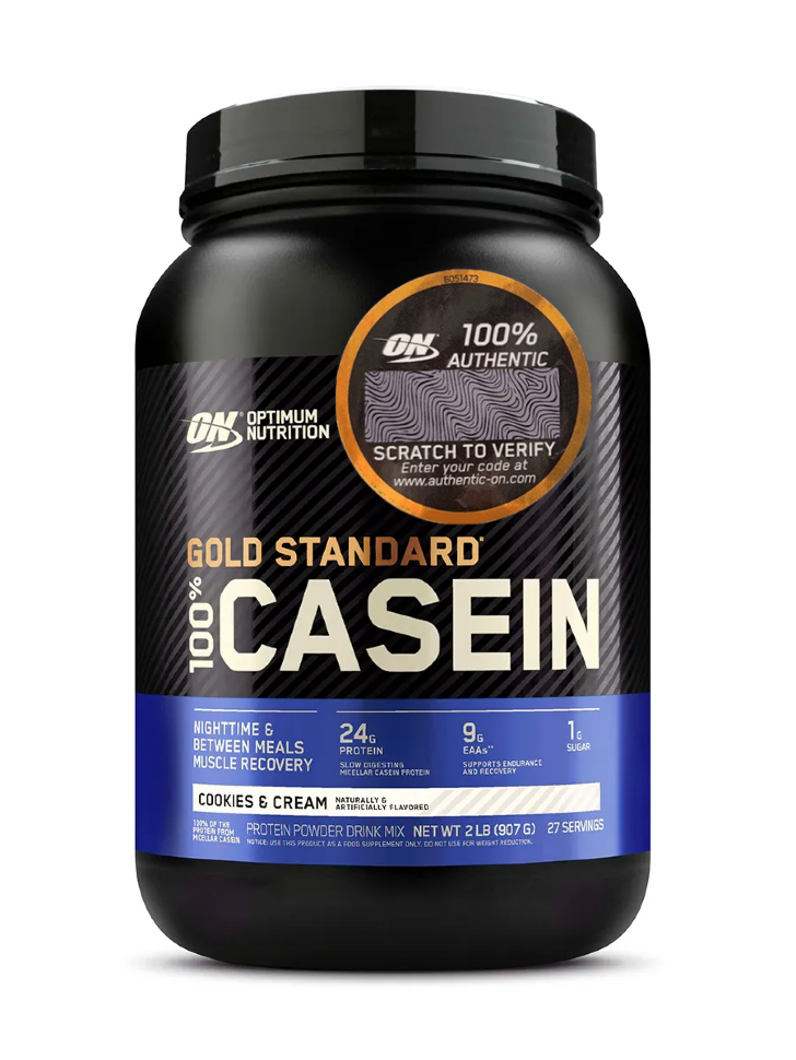 Optimum Nutrition Casein Protein 1,87 LB / Оптимум Нутришн Казеин Протеин 908 гр