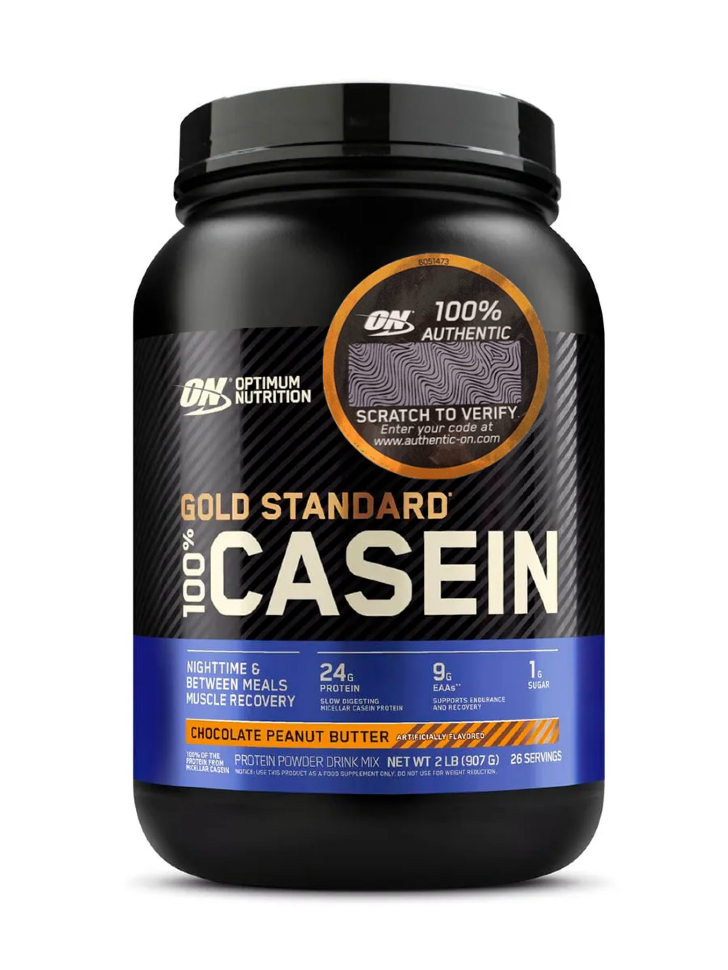 Optimum Nutrition Casein Protein 1,87 LB / Оптимум Нутришн Казеин Протеин 908 гр