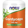 NOW Cordyceps 750 mg 90 vcaps