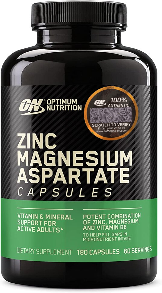 Optimum Nutrition ZMA 180 caps / Оптимум Нутришн ЗМА 180 капс