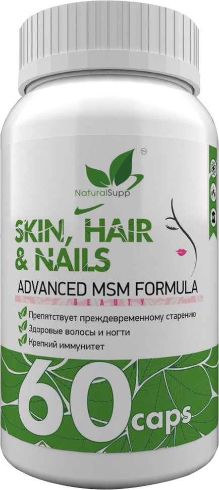 NaturalSupp Skin Hair & Nails 60 caps
