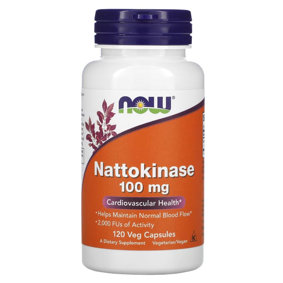 NOW Nattokinase 100 mg 120 caps