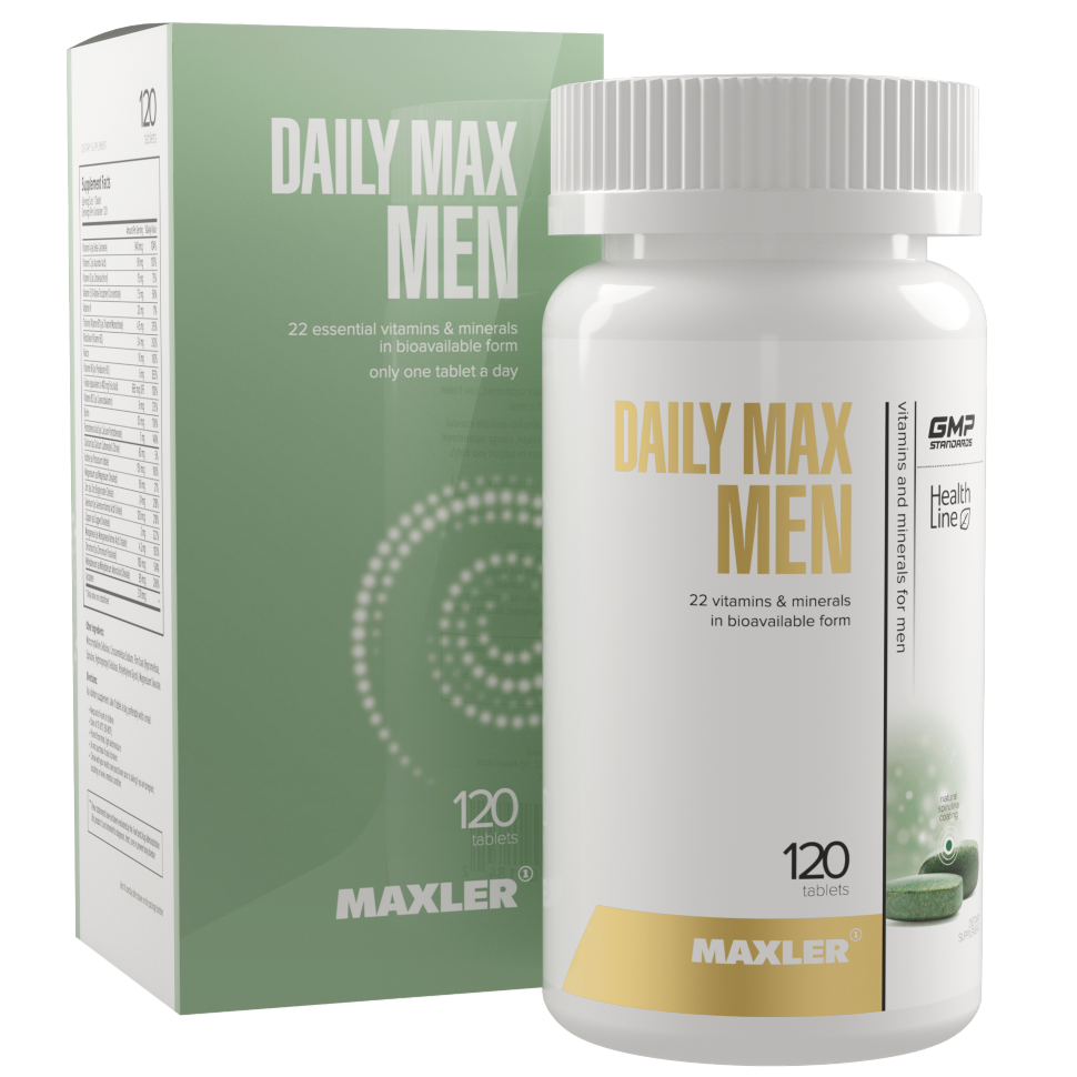 Maxler Daily Max Men 120 tablets