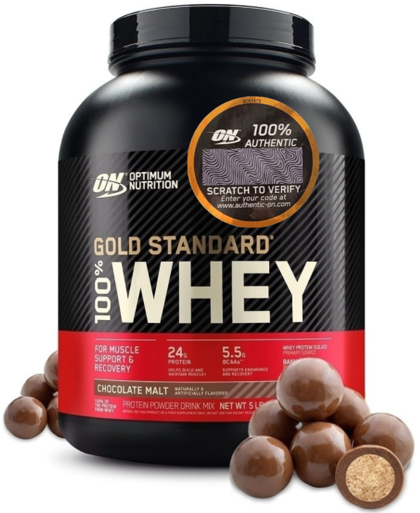 Optimum Nutrition Whey Protein Gold Standart 5 LB/ Оптимум Нутришн Вей Протеин Голд Стандарт