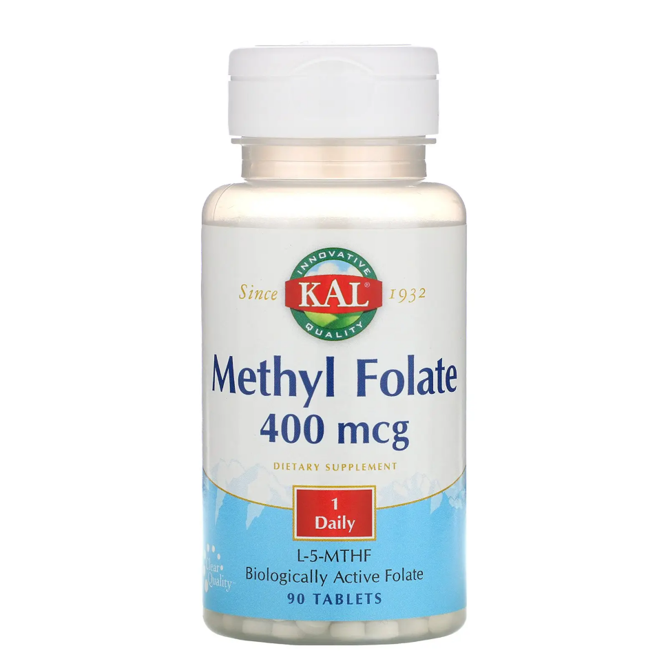 KAL Methyl Folate 400 mcg 90 tab