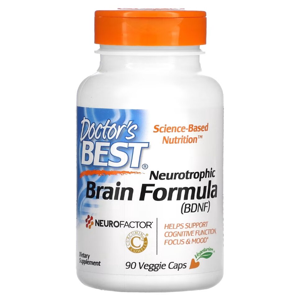 Doctor's Best Neurotrophic brain formula (BDNF) 90 vcaps