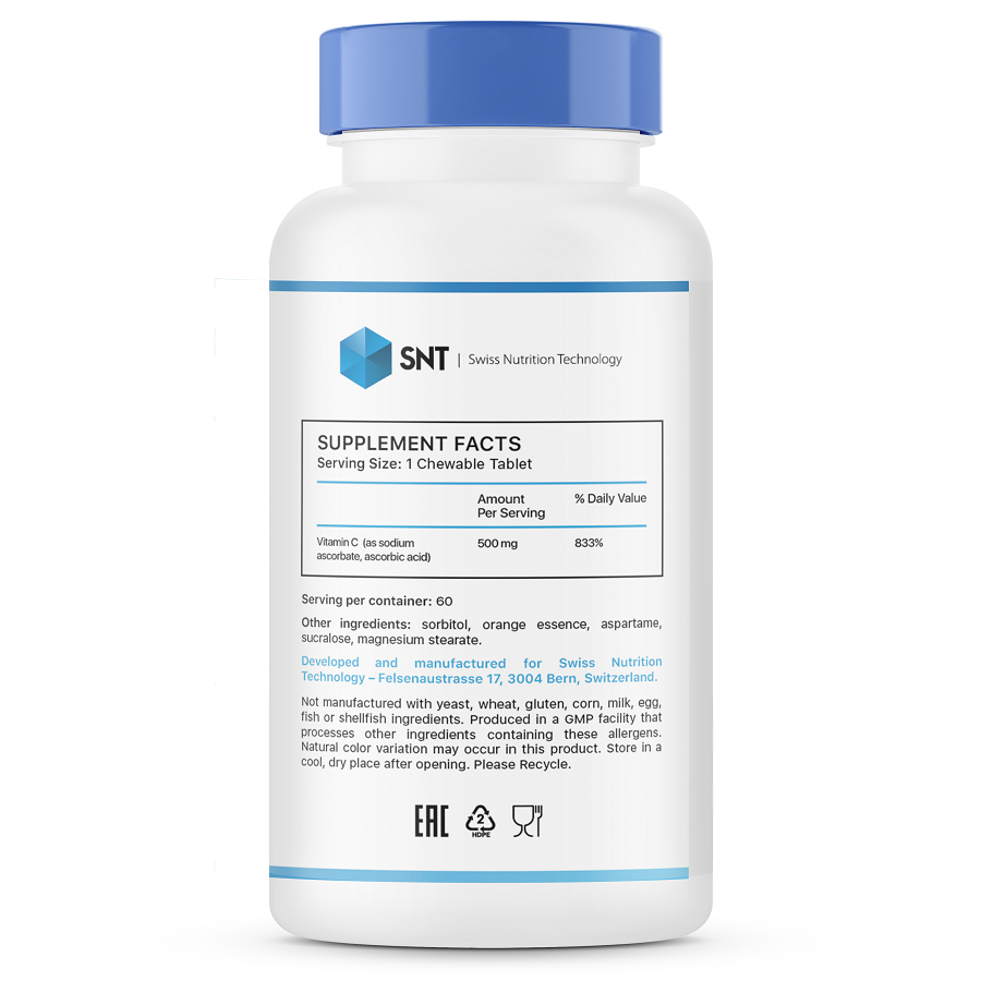 SNT Vitamin C 500 60 chewable
