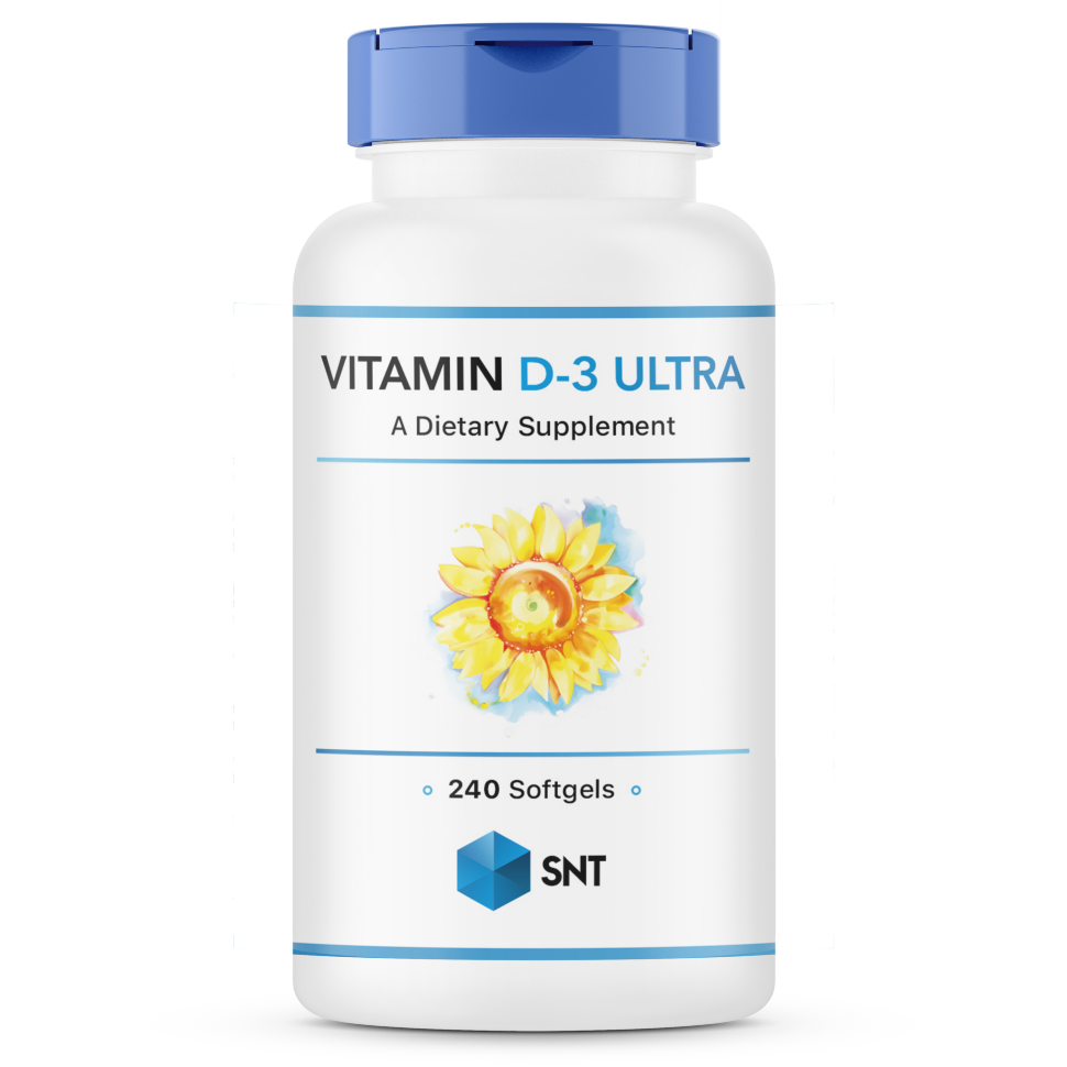 SNT Vitamin D3 10 000 IU 240 soft / СНТ Витамин Д3 10000 МЕ 240 софт
