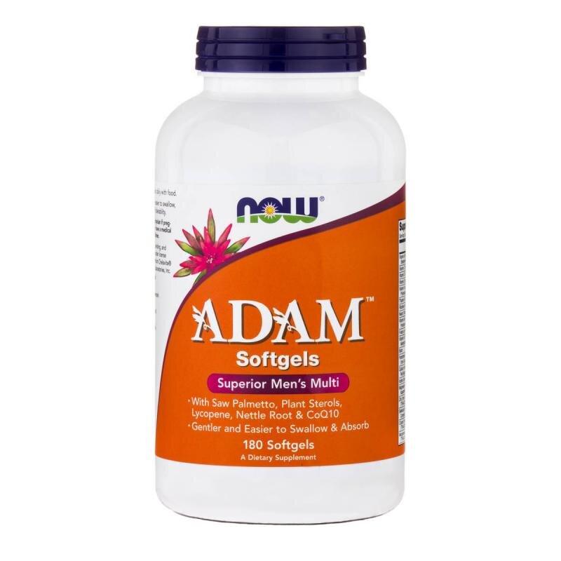 NOW Adam Male Multi 180 softgel / Нау Адам мужские мультивитамины 180 софтгель