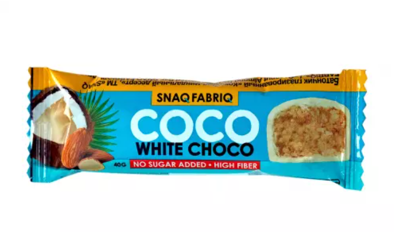 Snaq Fabriq COCO white choco 40 gr