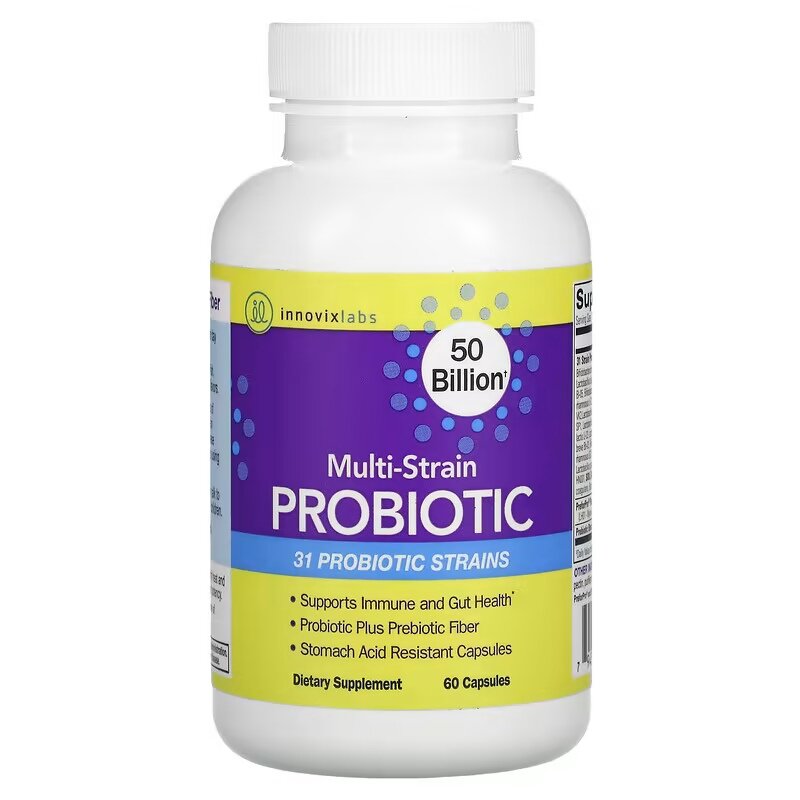 InnovixLabs Multi - Strain Probiotic 50 billion 60 caps