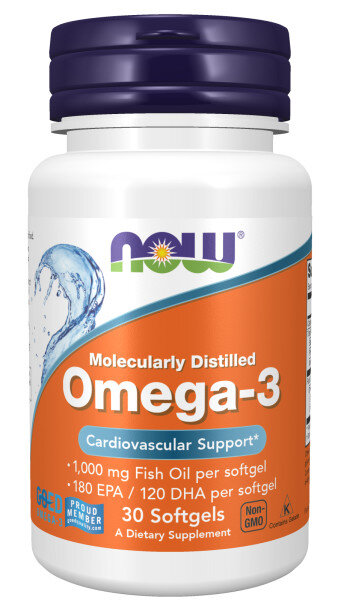 NOW Omega-3 1000 mg 30 softg