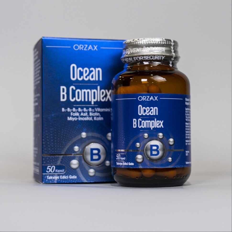 Orzax Ocean B Complex 50 caps