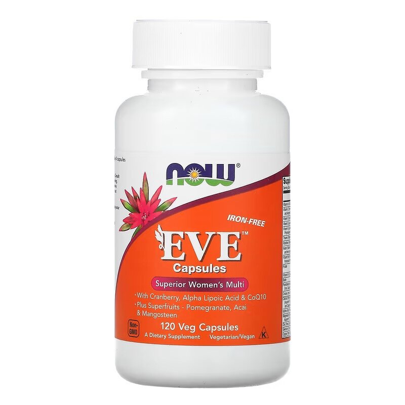 NOW Eve Woman's multi 120 caps / Нау Ева женские мультивитамины 120 капс