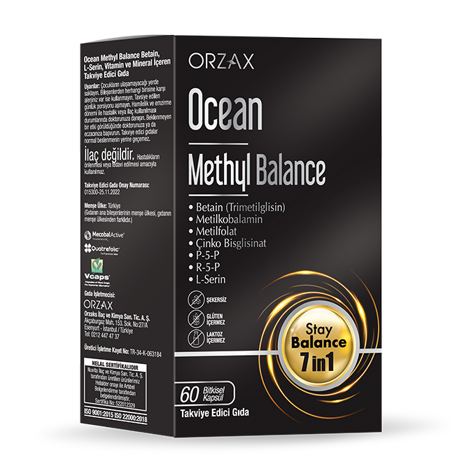 Orzax Ocean Methyl Balance 60 herb caps