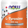 NOW L-Tyrosine 500 mg 120 caps / Нау Л-Тирозин 500 мг 120 капс