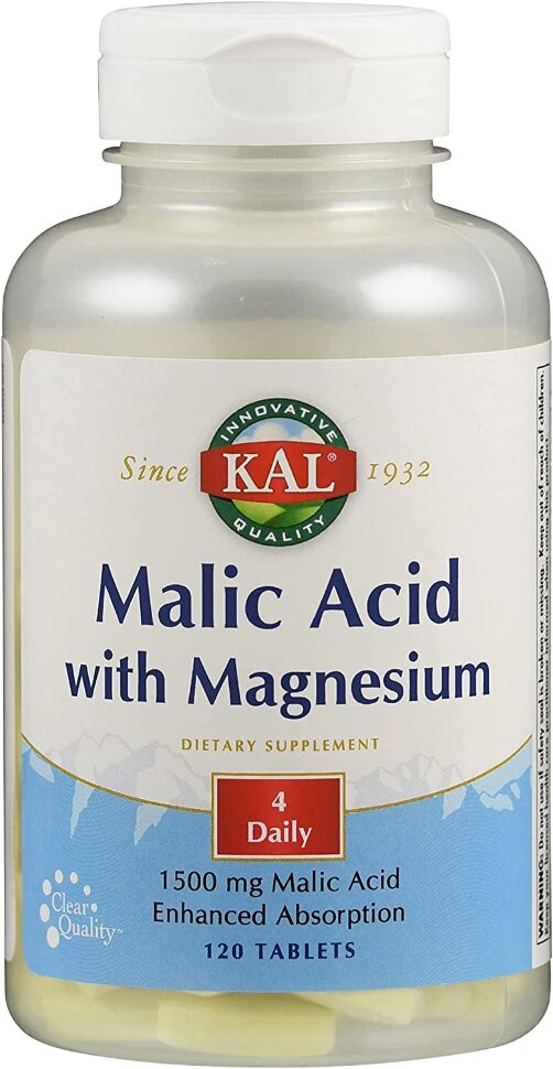 KAL Malic Acid with Magnesium 120 tab
