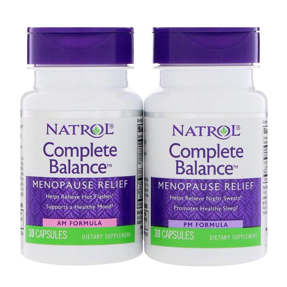 Complete Balance, Menopause Relief, AM/PM, Two Bottles