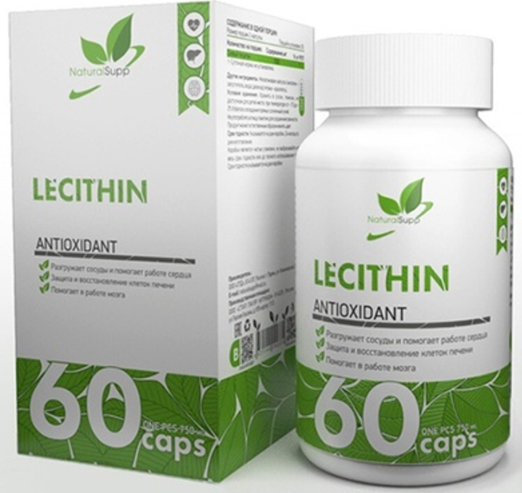 NaturalSupp Lecithin 60 капс