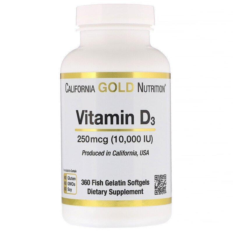 Витамин D3 250 мкг (10000 МЕ)