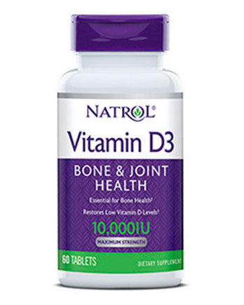 Natrol Vitamin D3 10.000 IU 60 табл
