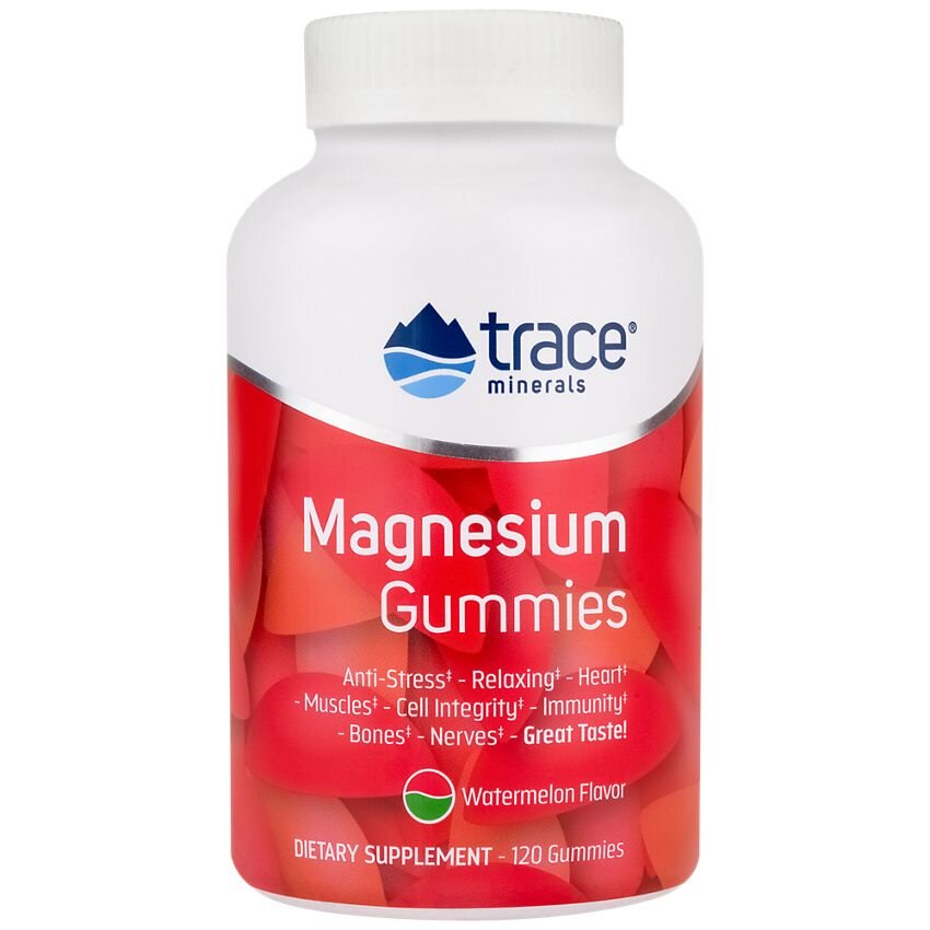 Trace Minerals Magnesium Gummies 120 gummies