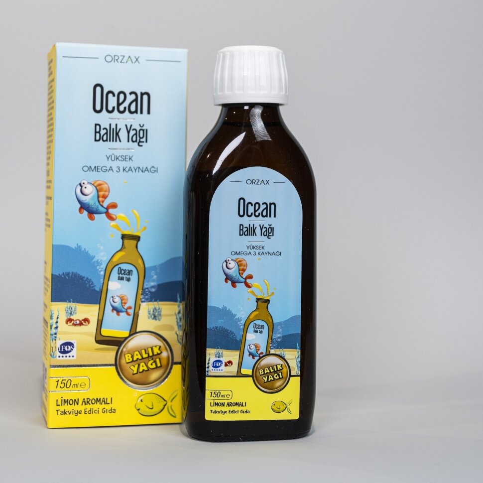 Orzax Ocean Balik Yagi Fish Oil 150 ml