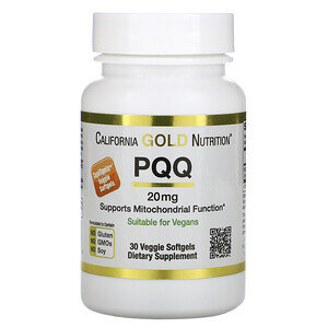 California GOLD Nutrition PQQ 20 мг 30 капс