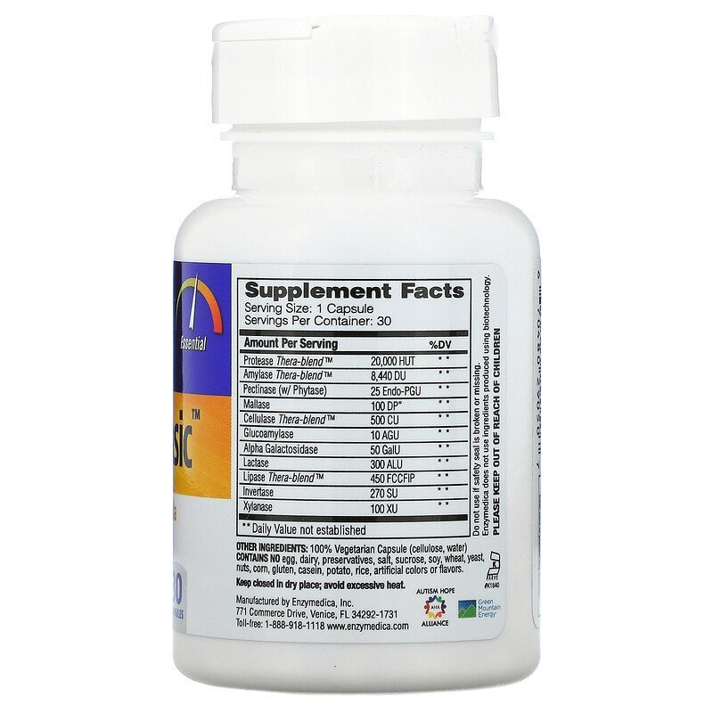 Enzymedica Digest Basic 30 caps