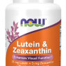 NOW Lutein & Zeaxanthin 60 softgel