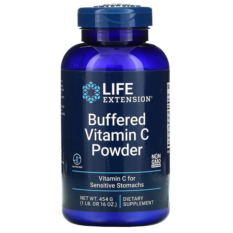 Life Extension Buffered Vitamin C Powder 454 g