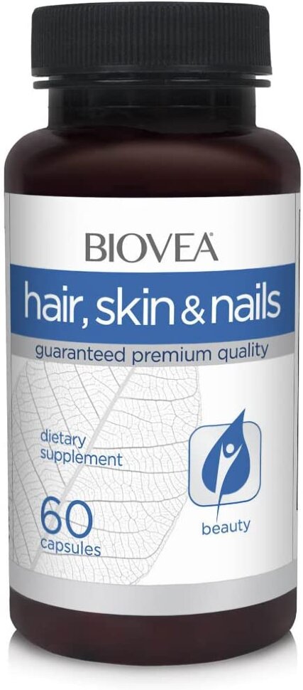Biovea Skin Hair Nails 60 caps