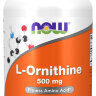 NOW L-Ornithine 500 mg 120 caps / Нау Л-Орнитин 500 мг 120 капс
