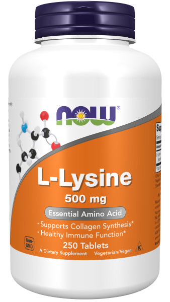 NOW L-Lysine 500 mg 250 tab
