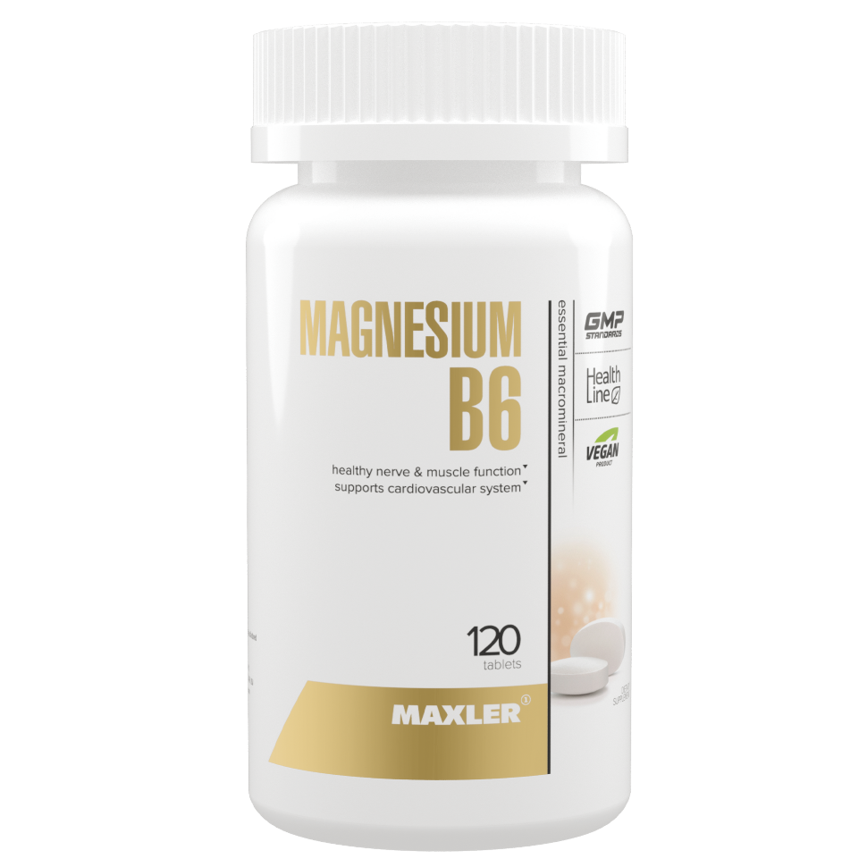 Maxler Magnesium B6 120 tablets