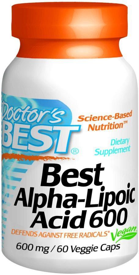 Doctor's Best Alpha-Lipoic Acid 600 мг 60 капс