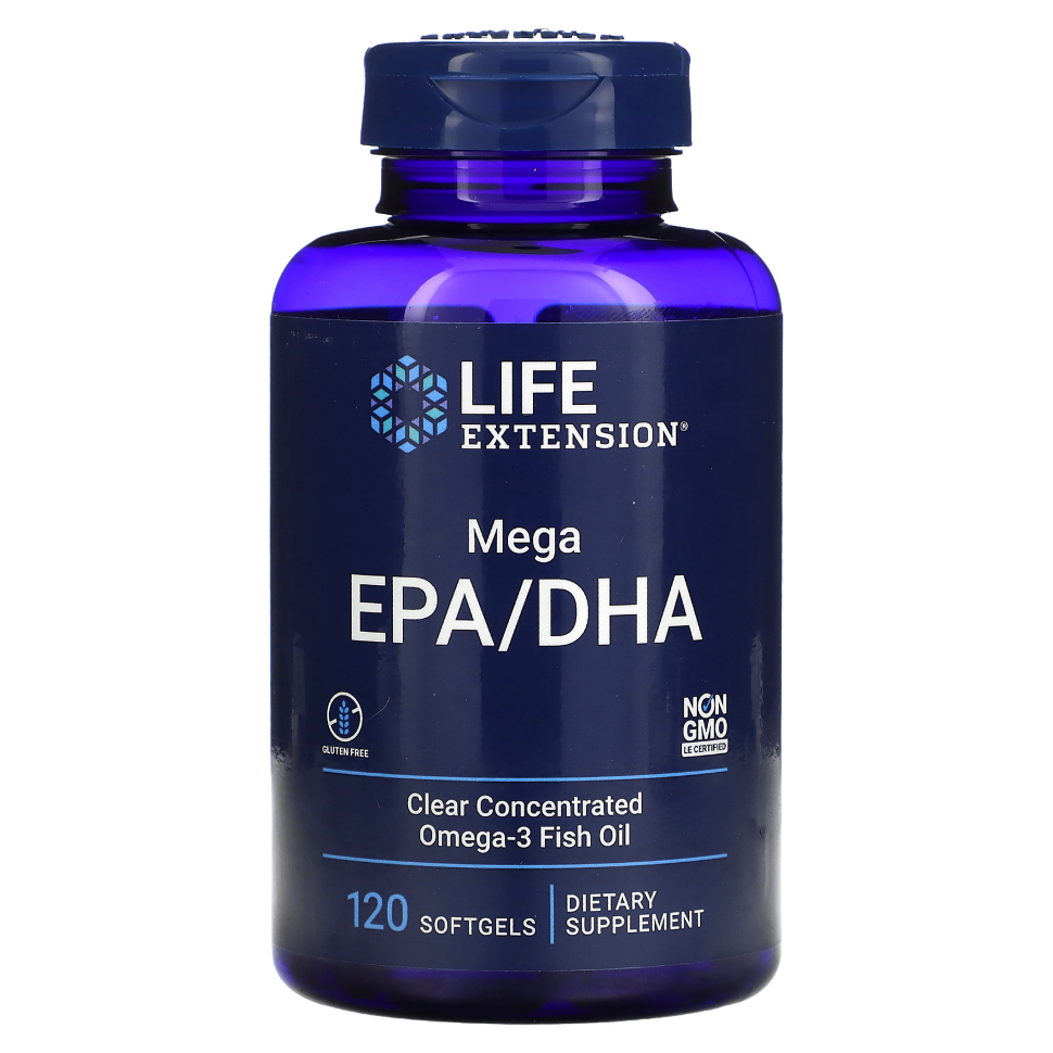 Life Extension Mega EPA/DHA 120 softgel