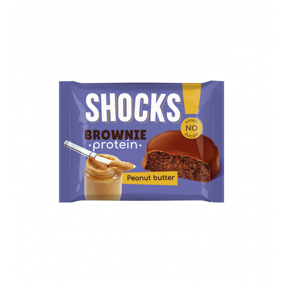 FitnesShock SHOCKS Brownie 50 g