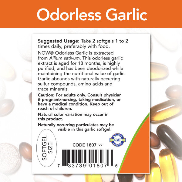 Odorless Garlic