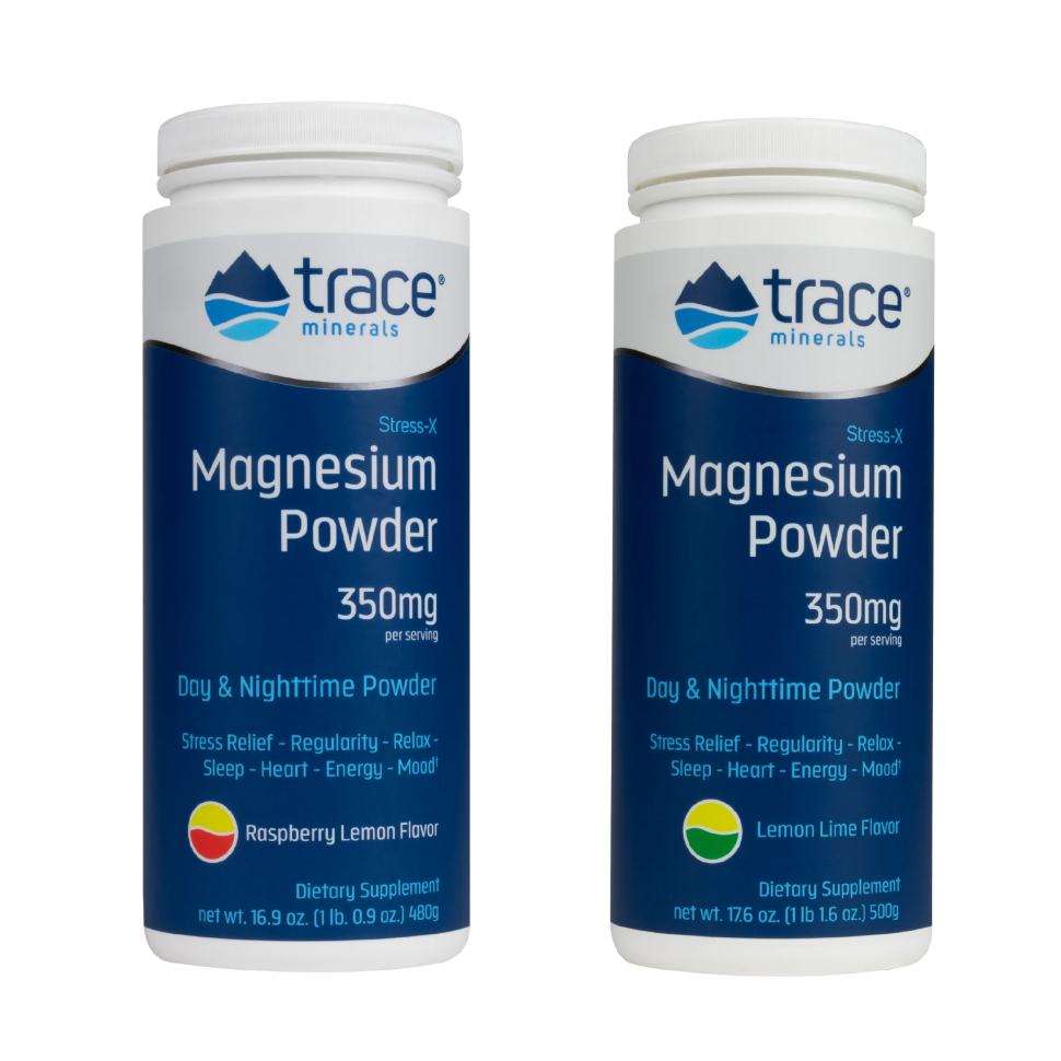 Trace Minerals Stress-X Magnesium Powder 350 mg 500 gr