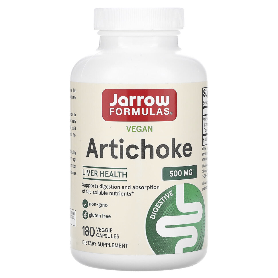Jarrow Formulas Artichoke 180 veg capsules