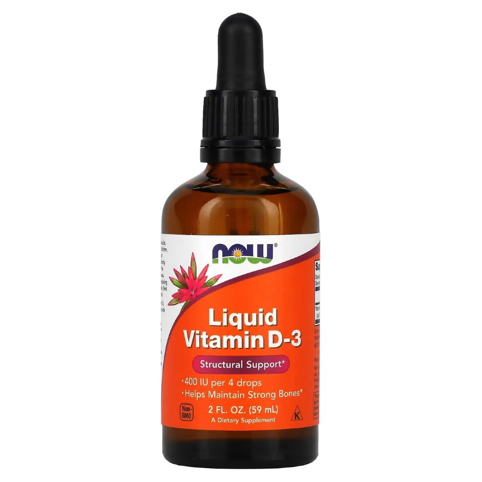 NOW Liquid Vitamin D3 59 ml