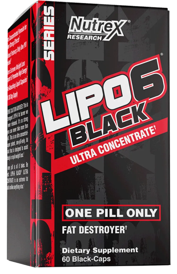 Nutrex Lipo 6 Black Ultra 60 caps / Нутрекс Липо-6 Блэк ультра 60 капс