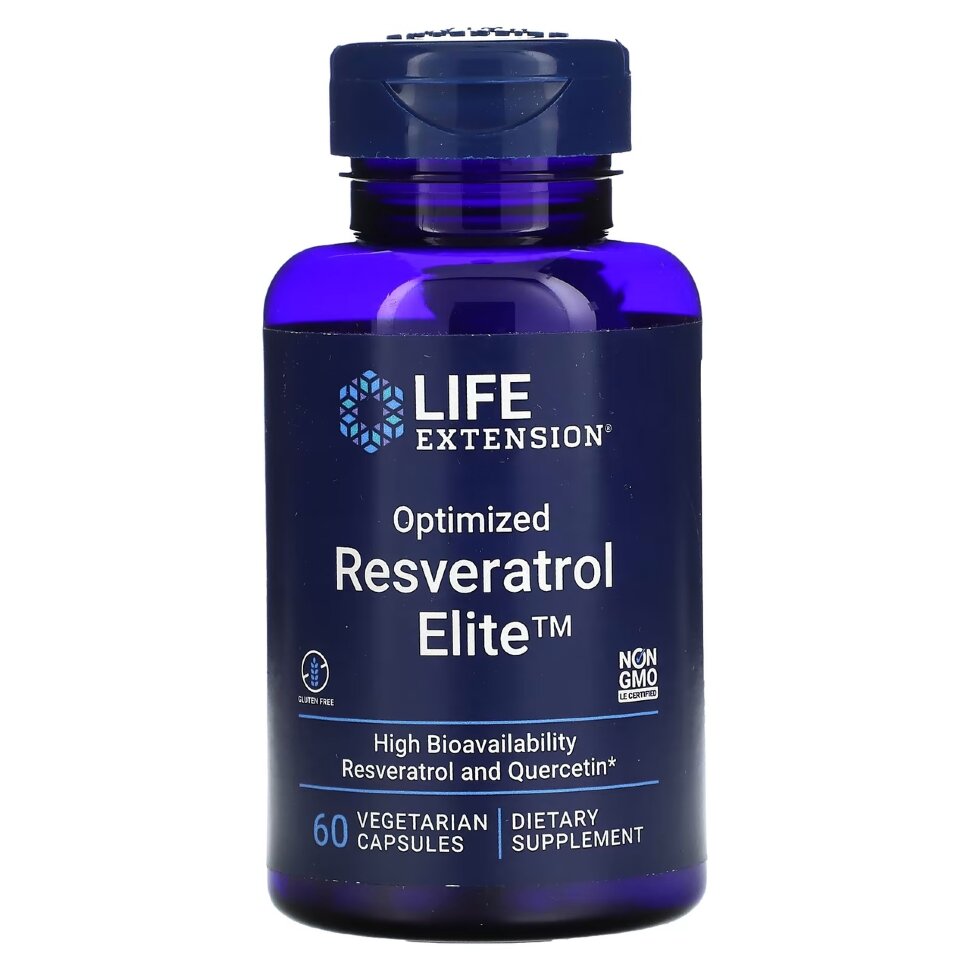 Life Extension Optimized Resveratrol 60vcaps