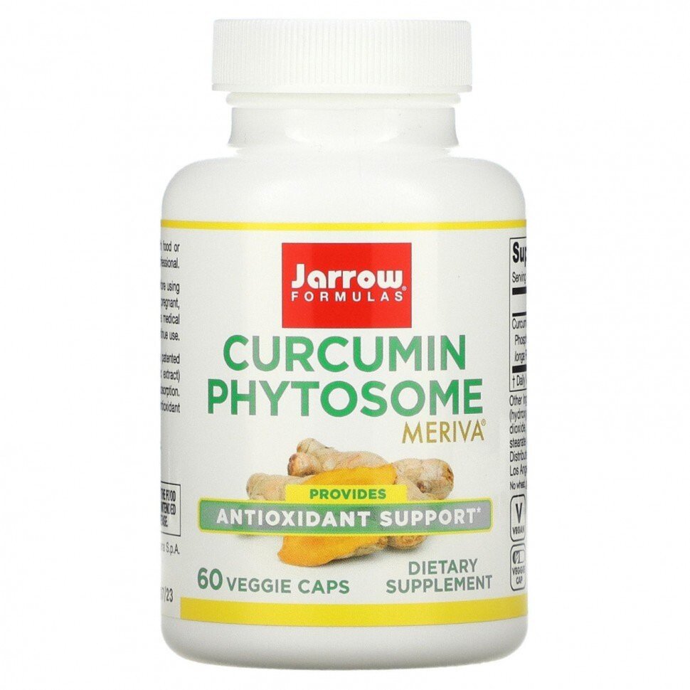 Jarrow Formulas Curcumin Phytosome 500 mg 60 caps