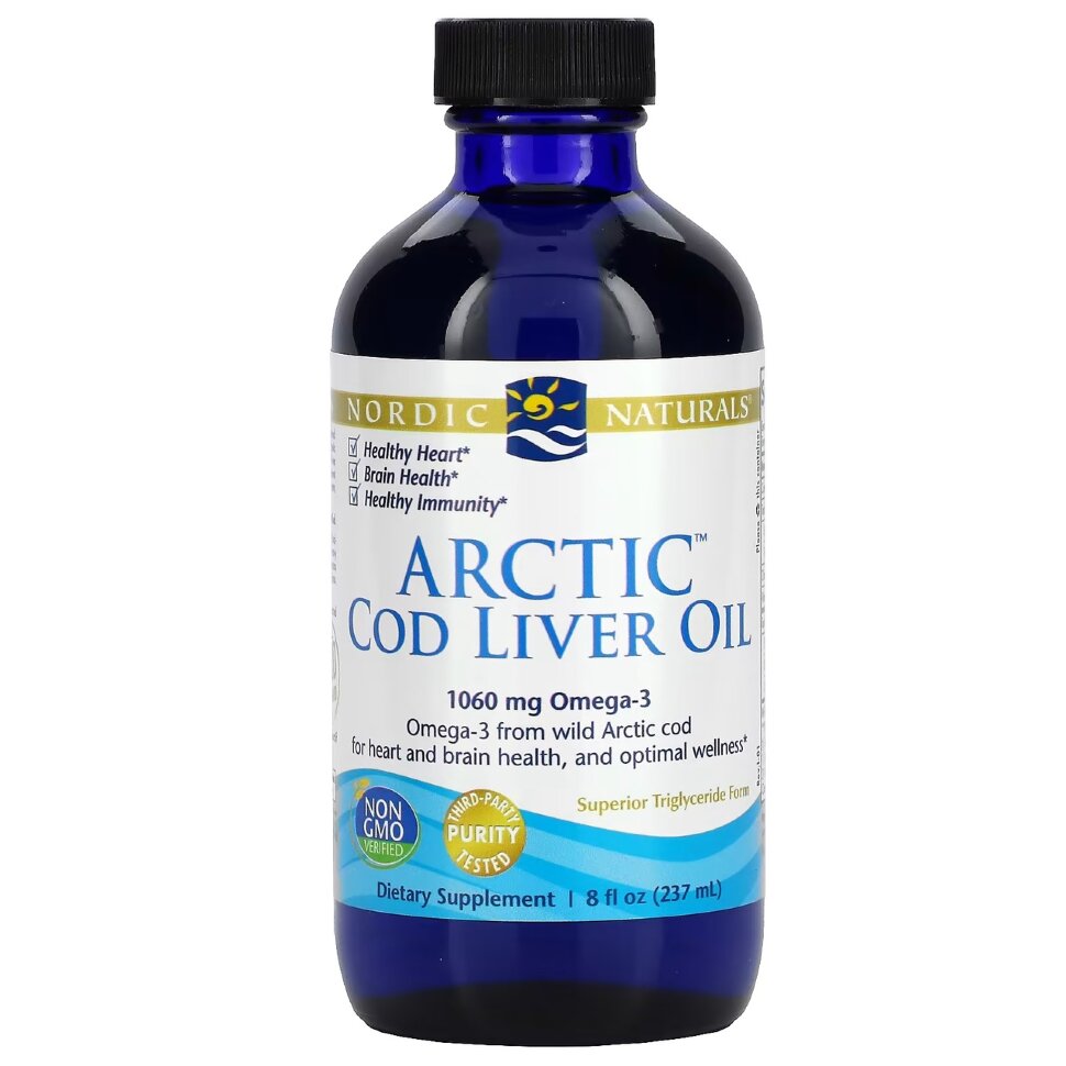 Nordic Naturals Arctic Cod liver oil 237 ml