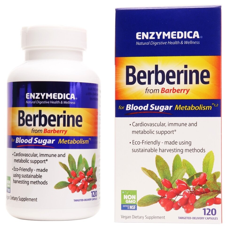 Enzymedica Berberine 120 caps