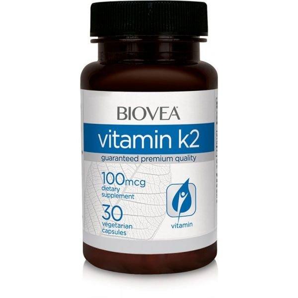 Biovea Vitamin K2 100 мкг 30 капс